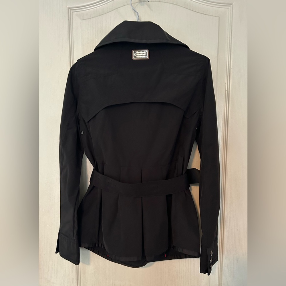 Ferrari Black Trench Coat - Picture 6 of 14